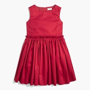 Crewcuts girls paper bag waist dress 2